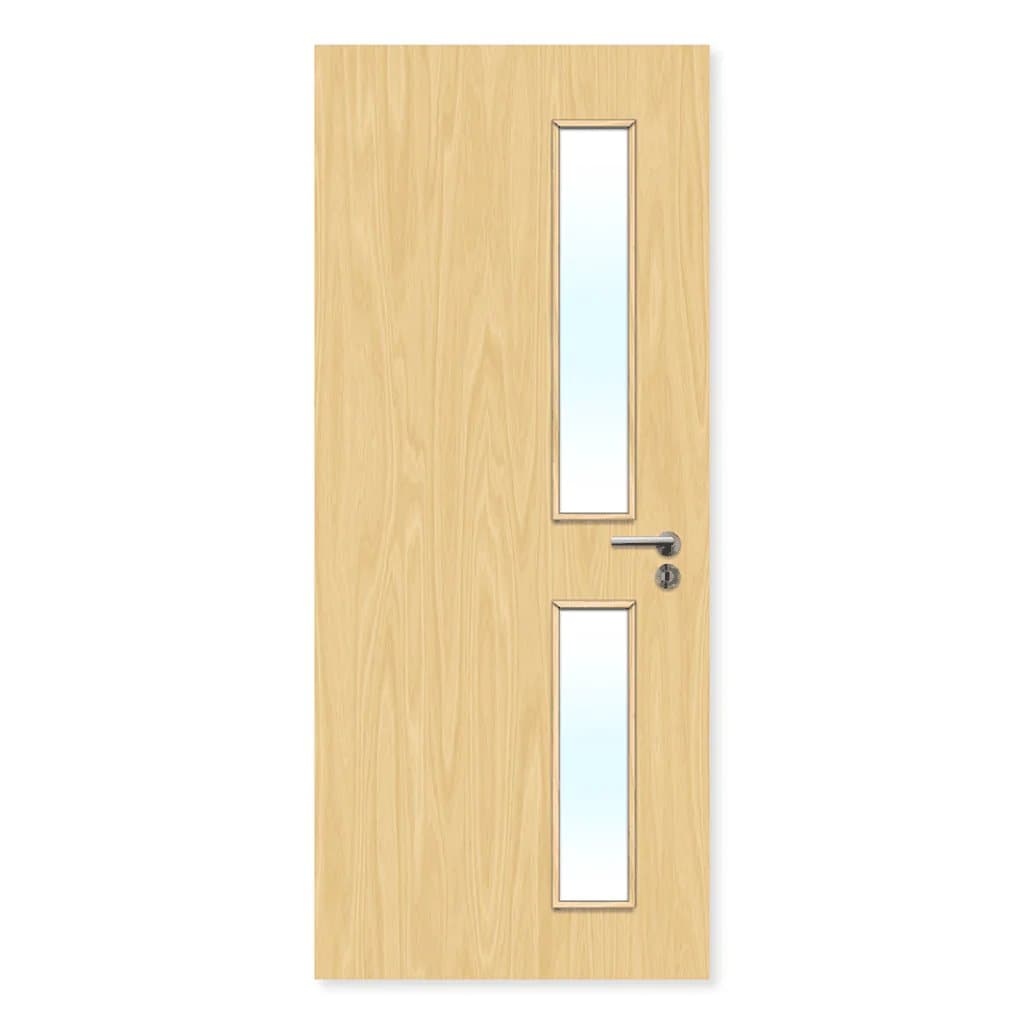 FDR 16G Made To Measure Internal Plywood Paint Grade Glazed FD60 Fire Door