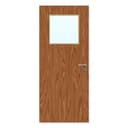 FDR 1G Made To Measure External Plywood Paint Grade Glazed FD30 Fire Door thumbnail 1
