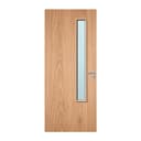 FDR 20G External Plywood Paint Grade Glazed FD60 Fire Door thumbnail 1