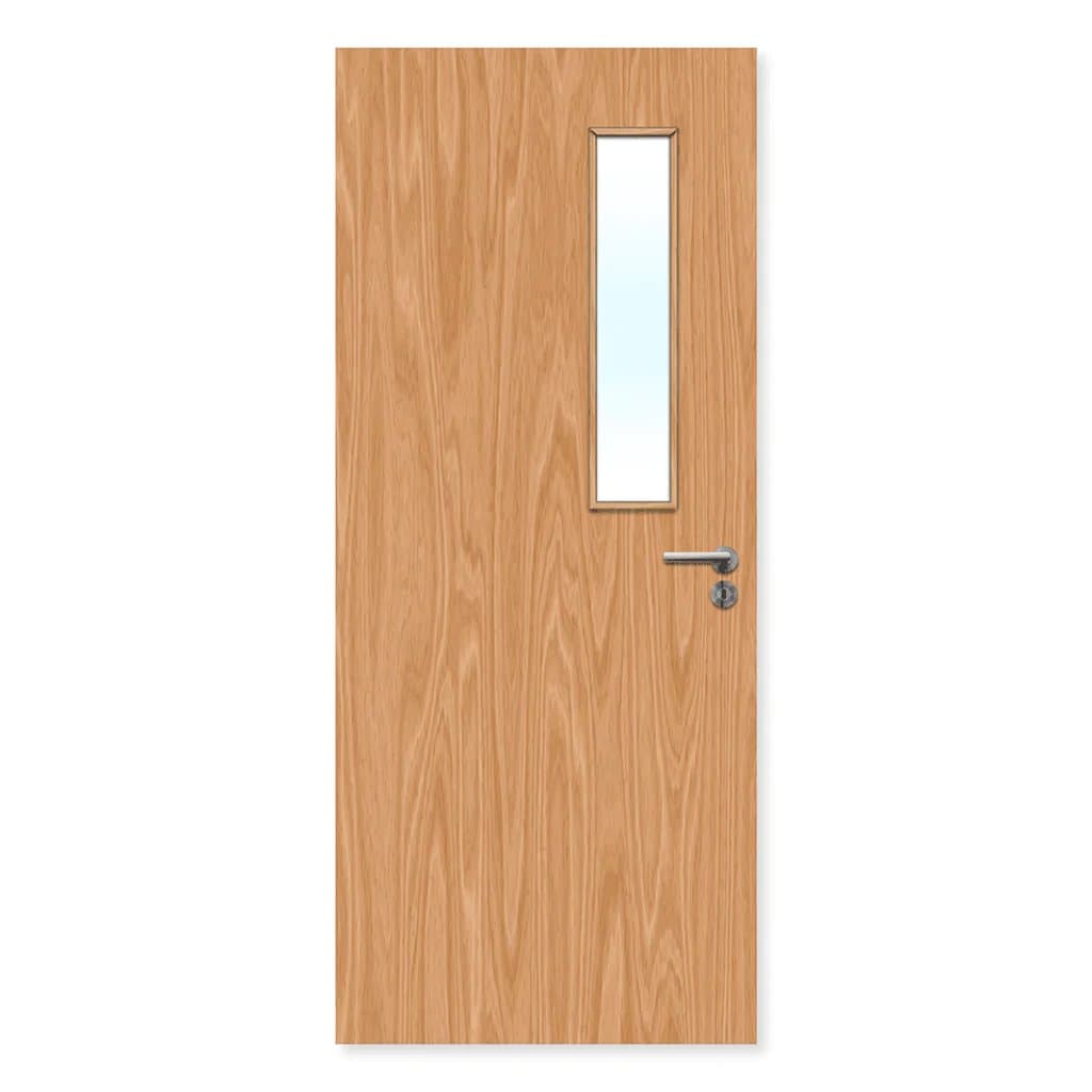 FDR 3G Internal Plywood Paint Grade Glazed FD30 Fire Door