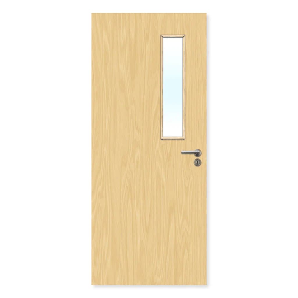 FDR 3G Made To Measure Internal Plywood Paint Grade Glazed FD60 Fire Door