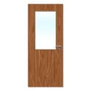 FDR 8G External Plywood Paint Grade Glazed FD60 Fire Door thumbnail 1