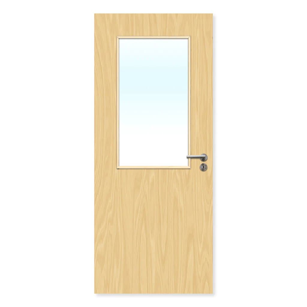 FDR 8G Internal Plywood Paint Grade Glazed FD60 Fire Door